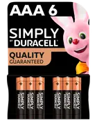 DURACELL Simply AAA 6-pack