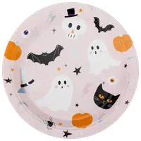 Halloween tallrik 6-pack
