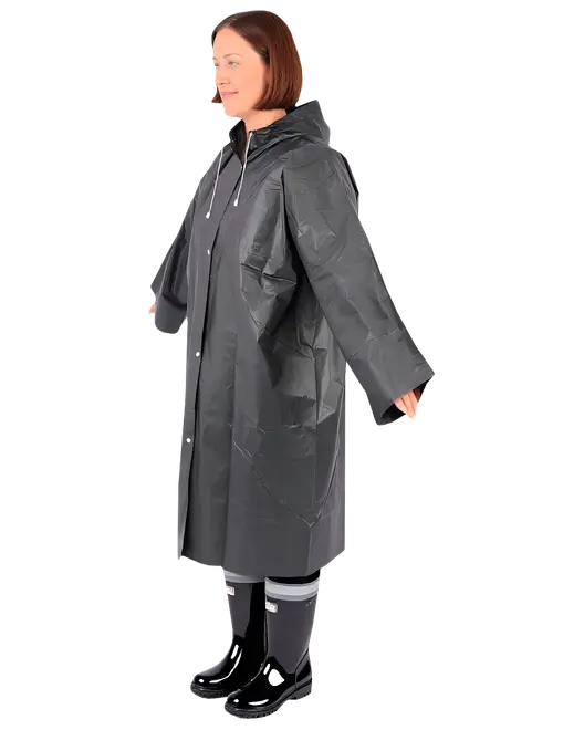 Regnrock Svart - Onesize