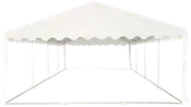 Bottenram partytält 5x8 m