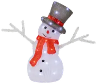 Snögubbe akryl 37 cm