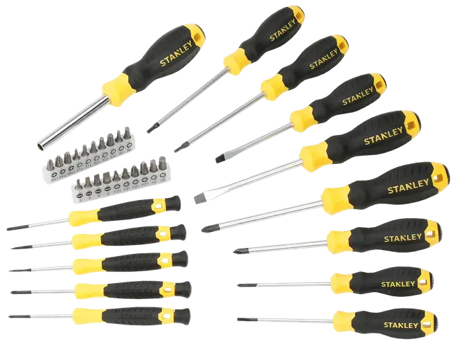 Stanley skruetrækkersæt 34 dele