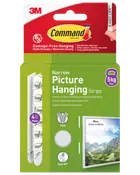Command™ Strips tavelupphängning – Vit S