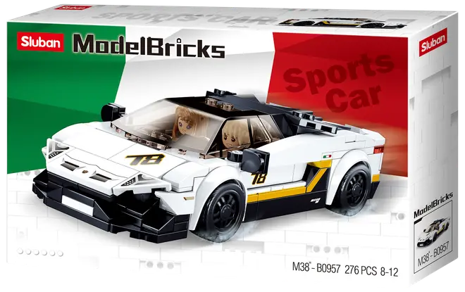 Sluban Racing Car M38-B0958 - 276 delar