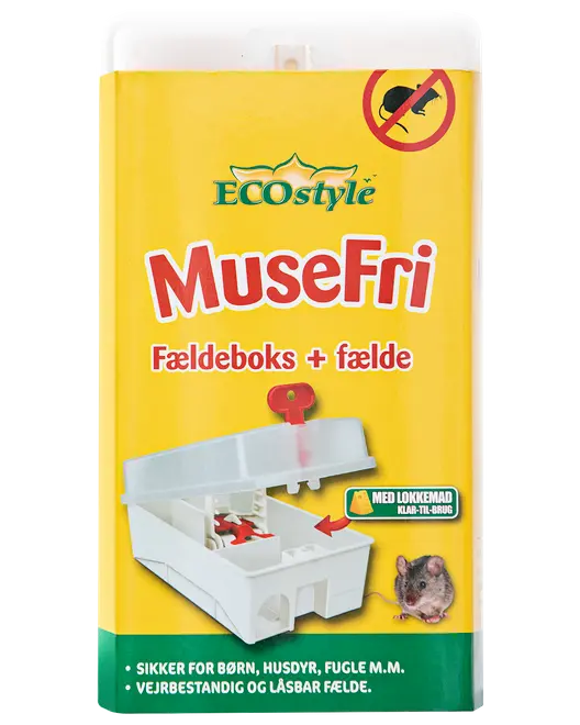 ECOstyle MusFri box inkl. fälla