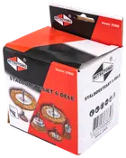 Mitsutomo Stålbørstesæt 6 dele