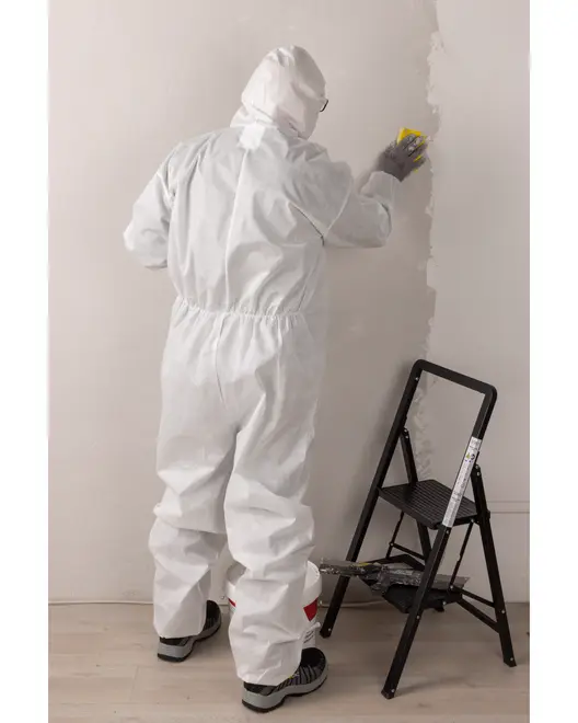 Skyddsdräktens storlek. XL 