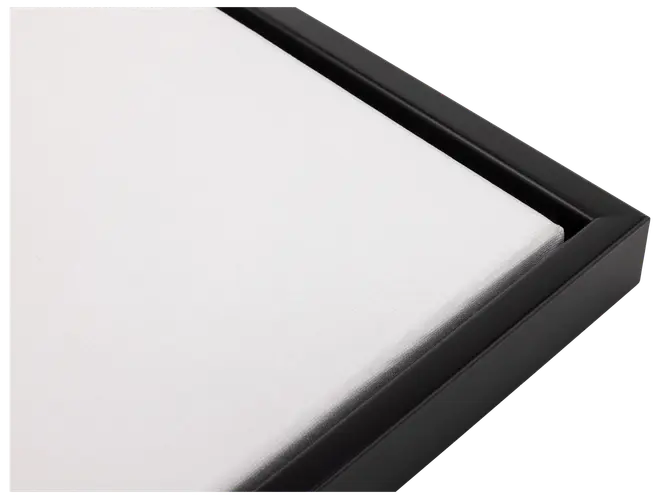 Svävarram målarduk 40X30 svart