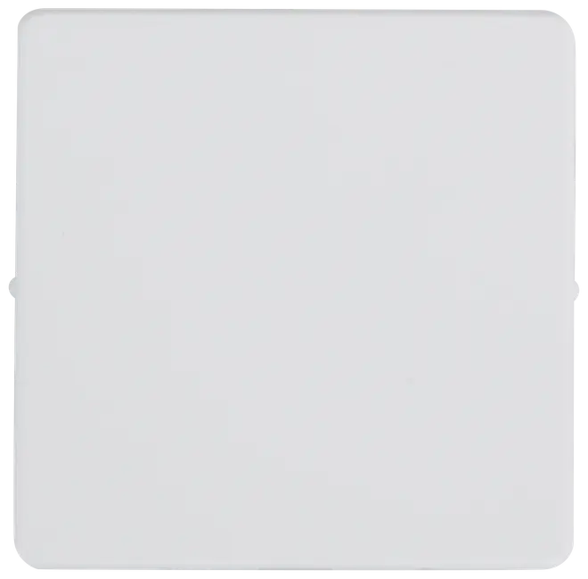 LK FUGA Blænddæksel tangent 1 modul - hvid