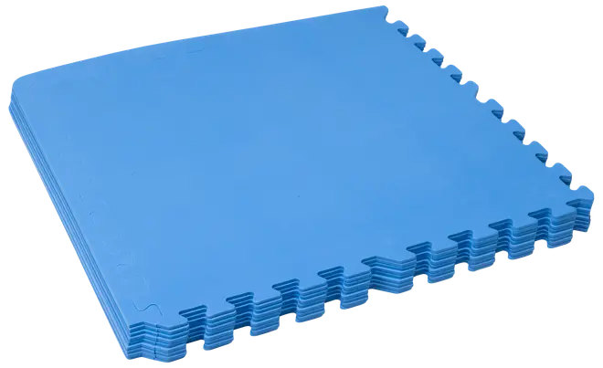 Pool- / spa underlag blå 9-pak