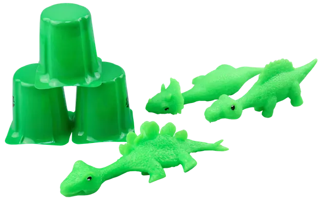 Skydespil med dinoer - 6 dele