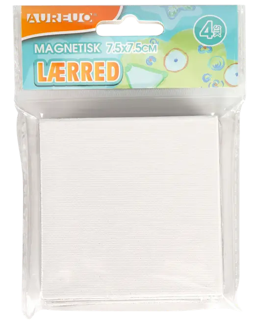 AUREUO Canvas magnetisk fyrkant 4-pack