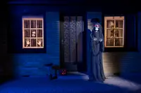 Halloween spöke 192 cm med rörelse, ljus och ljud.