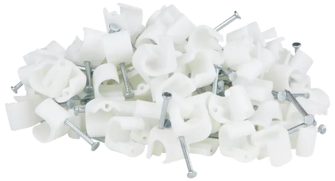 Mitsutomo Kabelclips 10-14 - vit