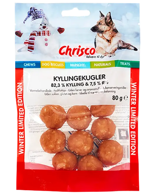 Chrisco Kyllingekugler 80 g