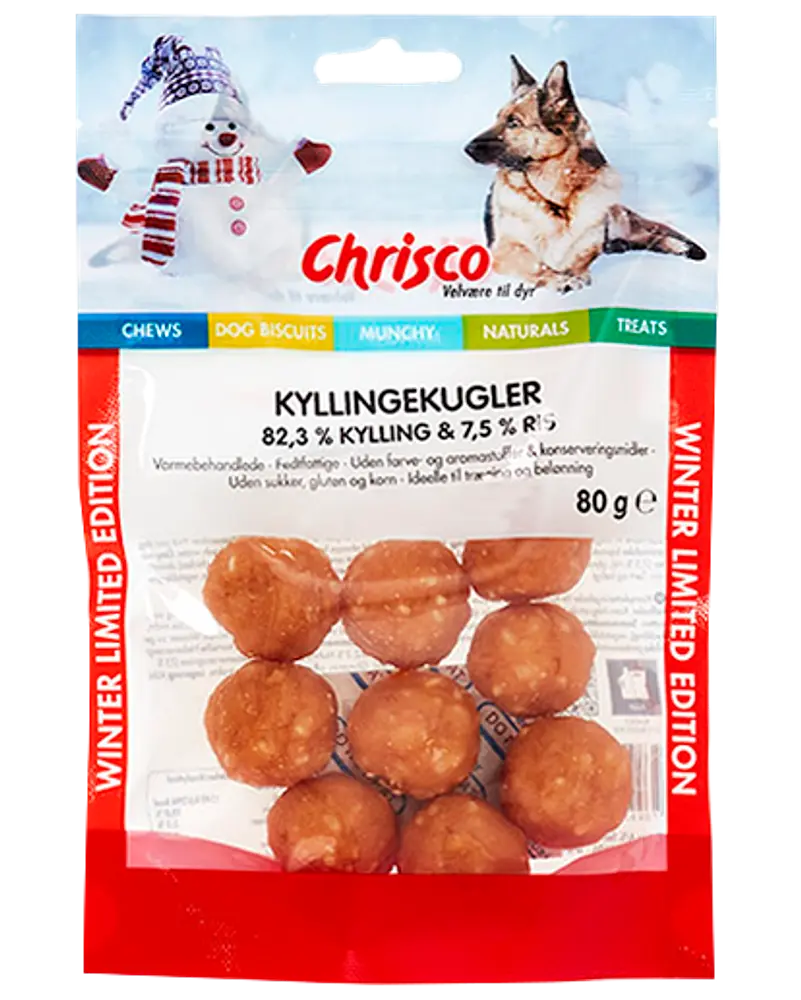 Chrisco Kycklingbitar 80 g