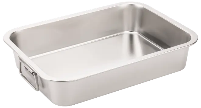 Rostpanna i stål 26,5X35,5CM