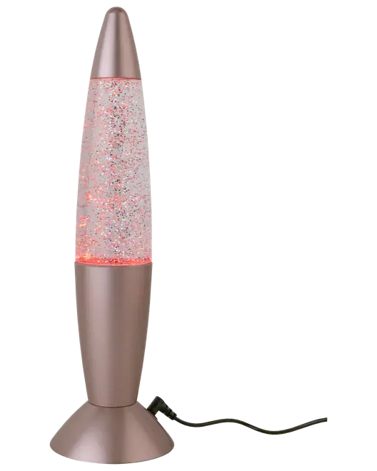 BRIGHT DESIGN Glitterlampe med farveskift H. 35 cm