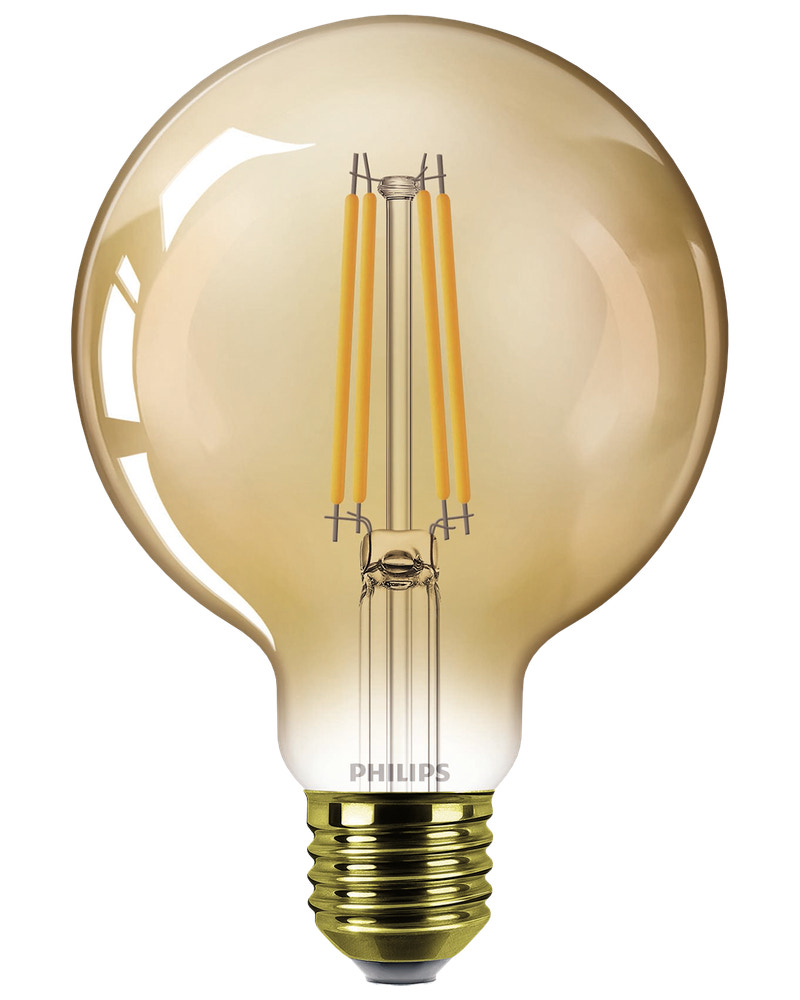 PHILIPS LED-lampa filament 3,1W E27 G95