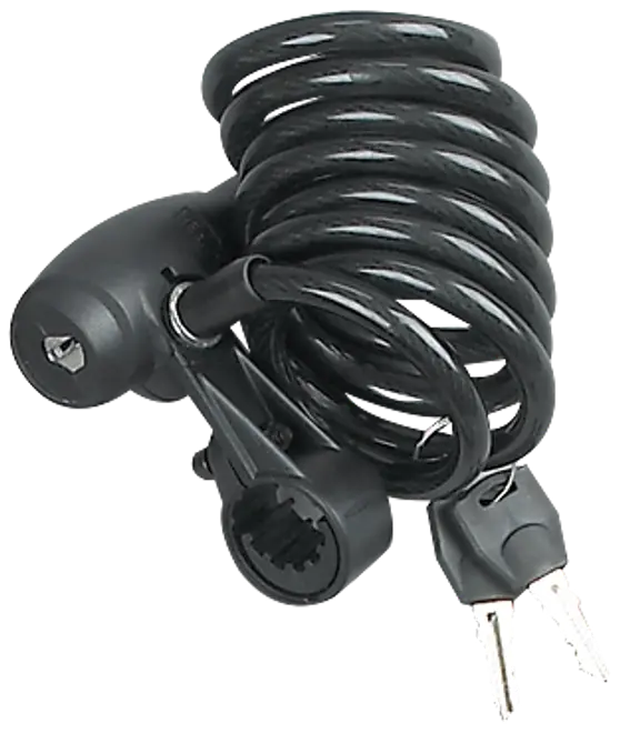 Greenfield Spirallås med nøgle 150 cm