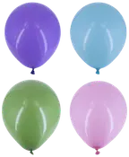 Balloner Blå og rosa mix 20-pak