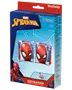 Uppblåsbara armpuffar för barn med Spider-Man-motiv, passar åldrar 3-6 år. Röd och blå design, mått 23 x 15 cm. Perfekt för simning och vattenlek.