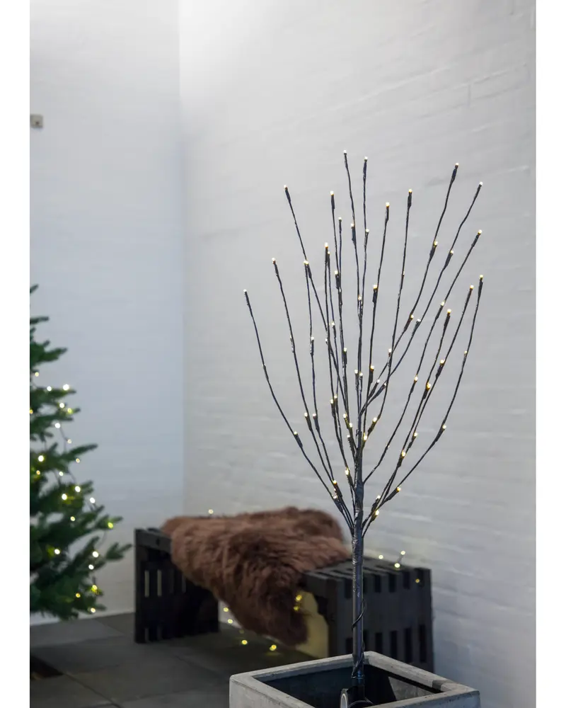 Nowel Ljusträd 110 cm 72 LED batteri och timer