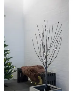 Nowel Ljusträd 110 cm 72 LED batteri och timer