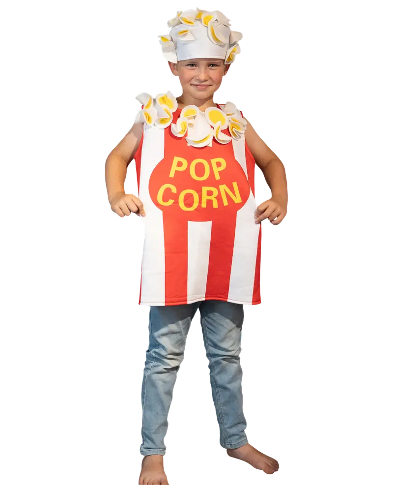 Kostym popcorn 3-5 år