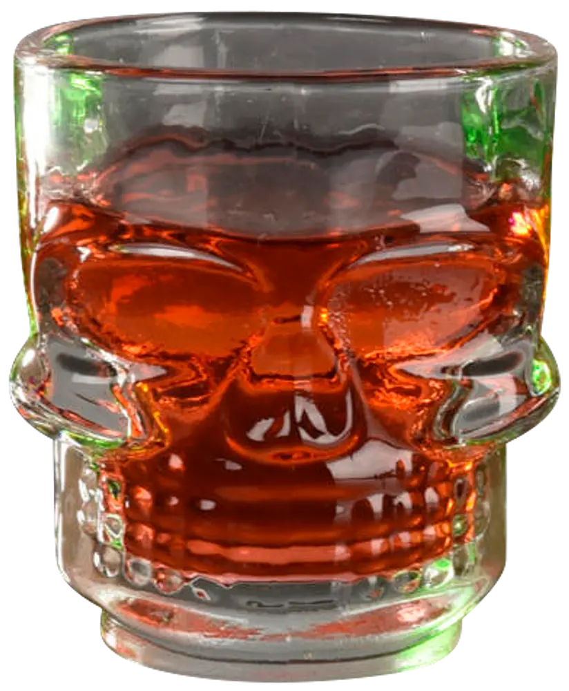 Shotsglas döskalle
