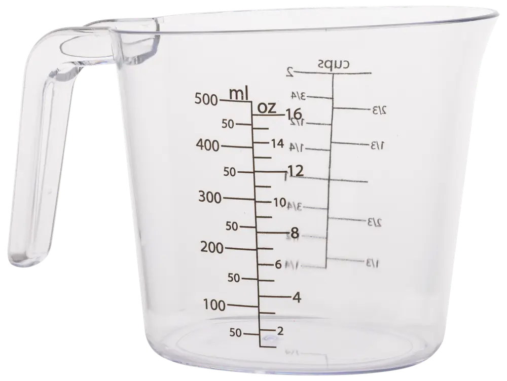 Bringare med måttgradering set med 3st