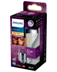 PHILIPS Spejlkrone 7,2W E27 dæmpbar