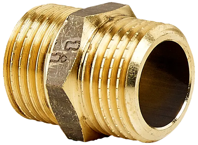 Övergångsnippelmässing 3/4"