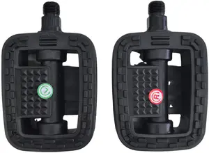 Pedal plast/gummi Senior - 2 stk.