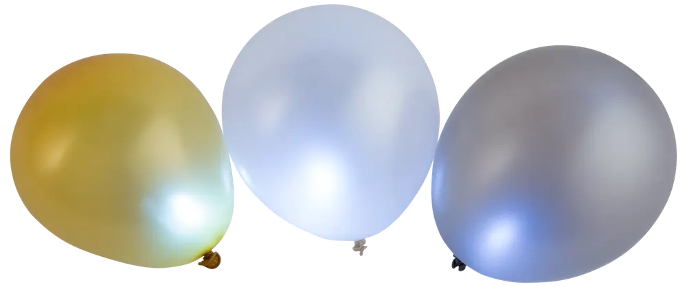 LED-ballon 3-pak