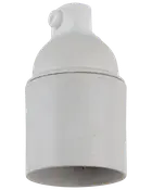 Lamphållare E27 - vit