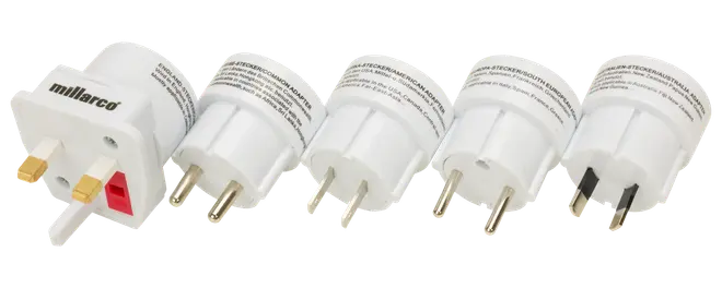 RESEADAPTER SET 5 DELAR