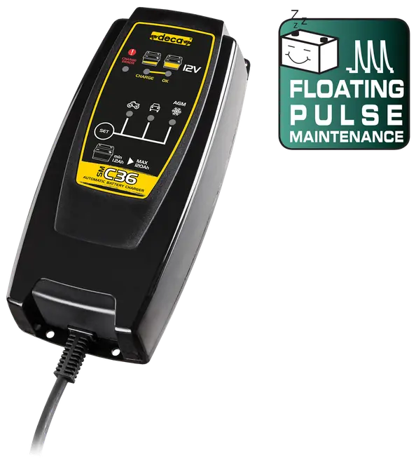Deca batterilader 3,6 A 12V