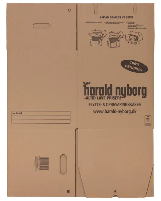Flyttekasse junior - 4 mm