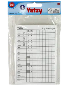 Yatzy block 3-pack