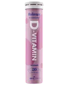Balance D Vitamin Brusetabletter 20 stk.