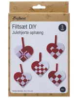 Filtkit DIY Julhjärta 