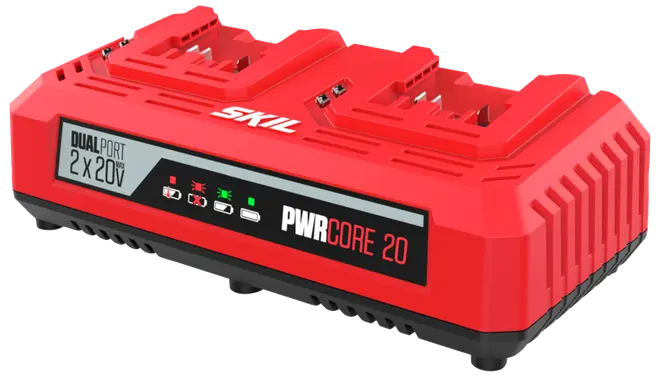 SKIL Dobbeltoplader 20V