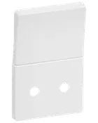 LK FUGA Tangent stikkontakt 1½modul - hvid