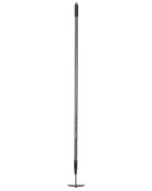 Sidevisning af et ultratyndt fladskærms-tv med slankt design, minimale rammer og smalt stativ, ideelt til moderne og pladsbesparende hjemmeunderholdningsløsninger.