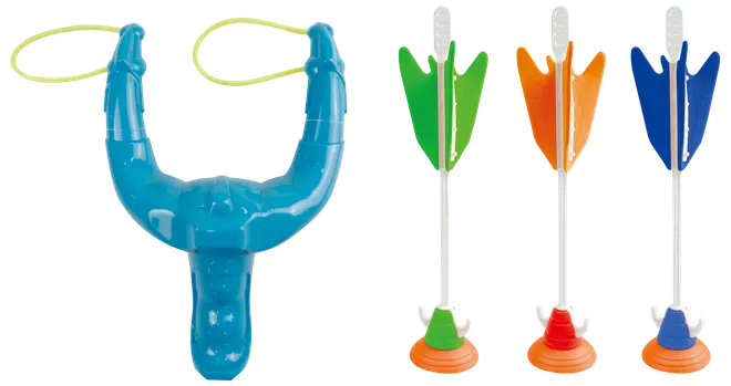 Slangbella med 3 pilar