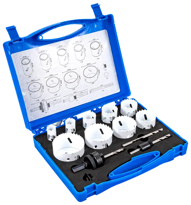 Mitsutomo Hålsåg M42 kobolt Ø19-64 mm - 13 delar