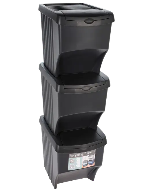 Förvaring för återvinning 3 st 