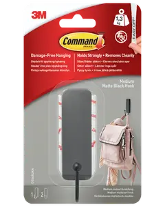 Command™ Krok – matt svart, medium