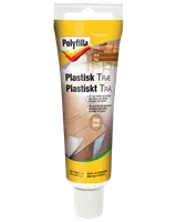 Polyfilla Plastisk Træ spartelmasse i tube, til udfyldning af små huller og revner i træ, til indendørs og udendørs brug, farve: bøg, maks dybde 2 cm.